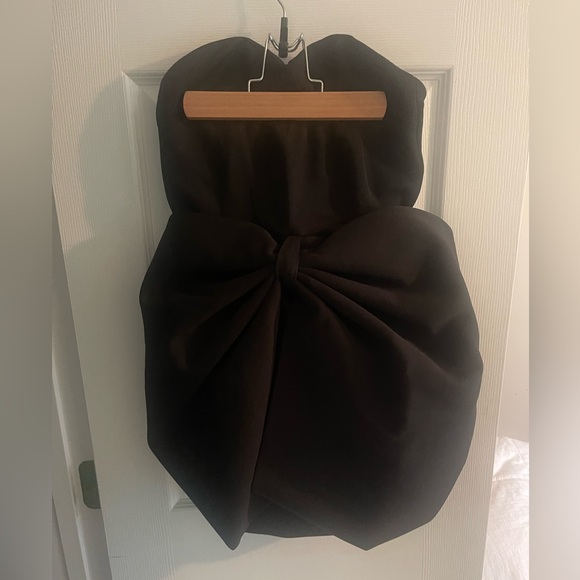 Charmilla Strapless Bow Front Mini Dress - Picture 1 of 4